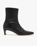 Black Kitten Heel Boots